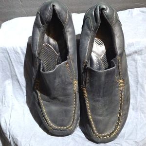 B o c men's black slip-on loafer / sneaker comfort shoe for casual size 11.5